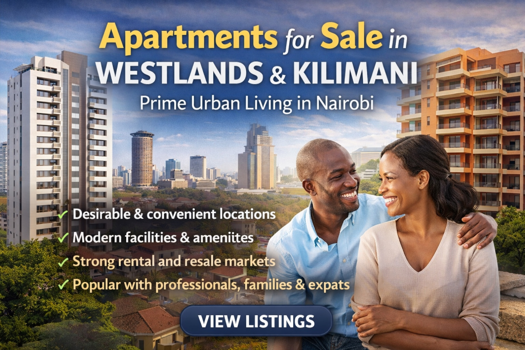 Apartments for sale in westlands kilimani