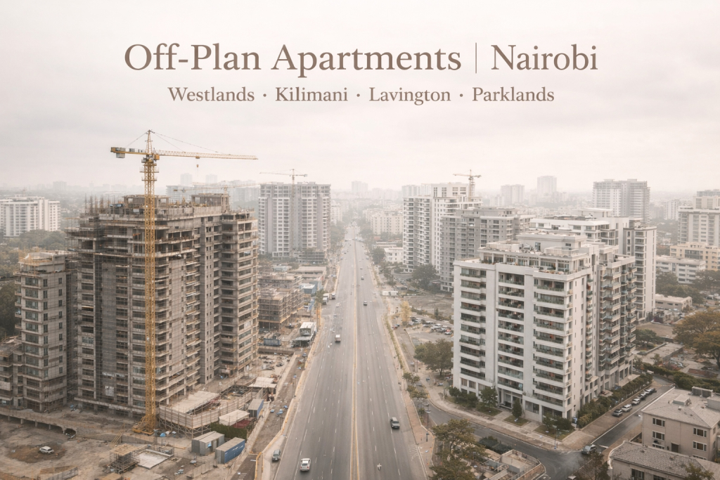 off plan projects in westlands kilimani lavington