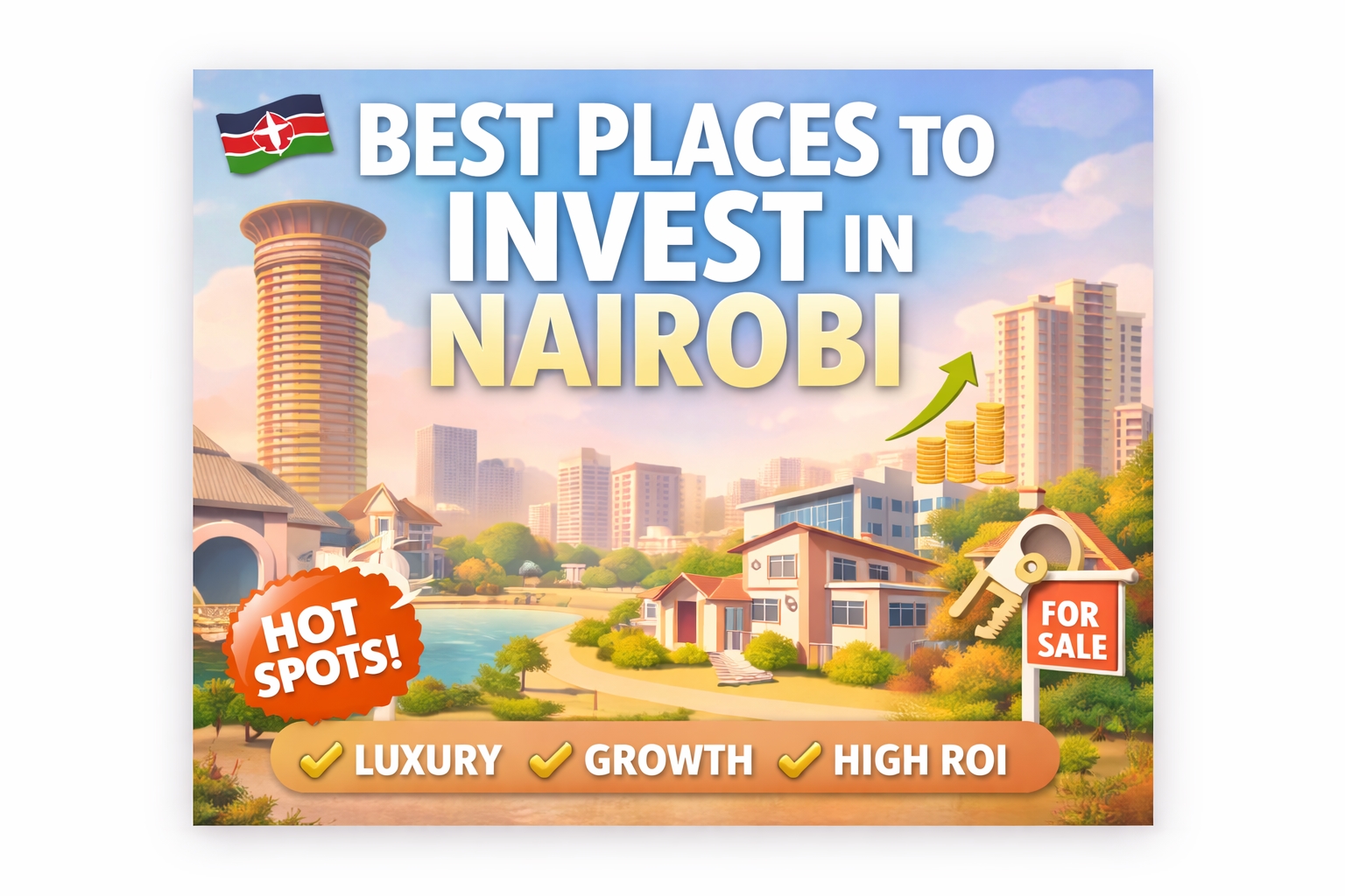 Best Places to Invest in Nairobi (2026): High-Return Areas for Smart Property Buyers