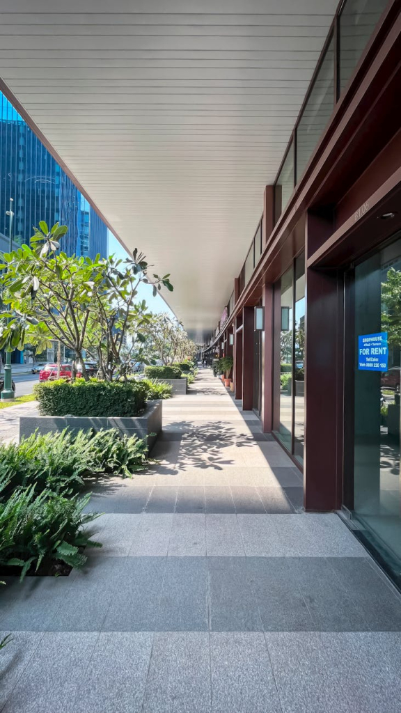 Interior of a modern, bright commercial office space for rent in Nairobi.